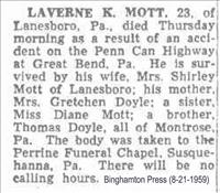 Mott, Laverne